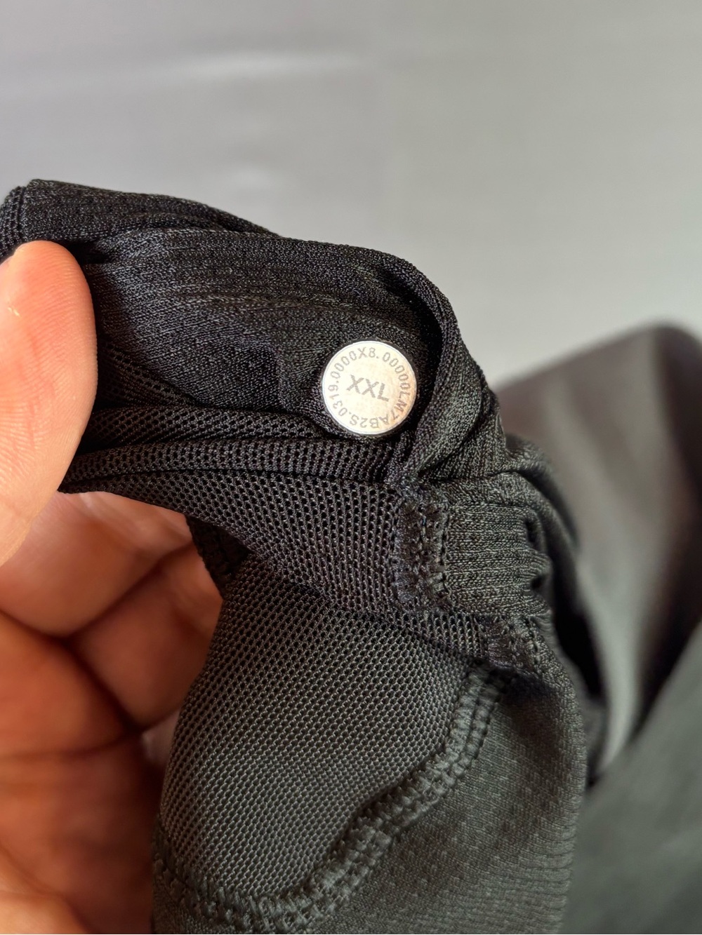 Lululemon T.H.E. Short 9” Lined Men’s XXL Heathered Black Training Gym Shorts - Picture 6 of 7